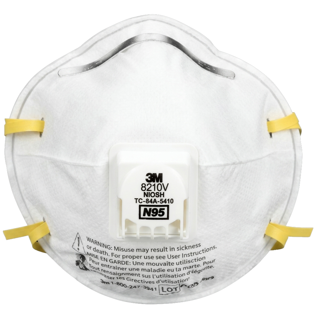 3M™ Particulate Respirator with Valve 8210V, N95
